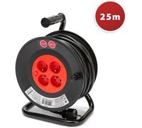 Enrouleurs electriques ip20 câble ho5 longueur 25 mcâble h05vv-f3g1.5mm2poids 3,54 kg