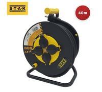 Enrouleurs electriques ip44 câble ho7 - f3g2.5mm2 longueur 40 mcâble h07rn-f3g2.5mm2poids 9,9 kg