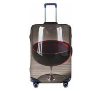 ENRPTY Housse de valise décorative lavable pour bouteille de vin - Accessoires de voyage, noir, Small