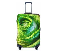 ENRPTY Housse de valise lavable avec imprimé chou lumineux, noir, Medium