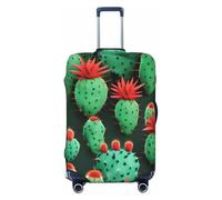 ENRPTY Nombreux petits cactus Art Print Valise Decoraitve Housses Lavables Bagages Accessoires de voyage, noir, Small