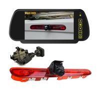 EnruigeOK Automovite Kit de moniteur de caméra de recul avec feu de freinage Full HD pour Peugeot Expert, Citroen Jumpy/Dispatch, Toyota Proace (à partir de 2016) Vauxhall Vivaro C à partir de 2019