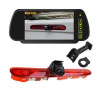 EnruigeOK Automovite Kit de moniteur de caméra de recul Full HD pour Peugeot Expert, Citroen Jumpy/Dispatch, Toyota Proace (à partir de 2016) Vauxhall Vivaro C 2019 à aujourd'hui (kit de support # 1.5