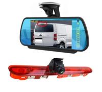 EnruigeOK Automovite Kit de moniteur de caméra de recul Full HD pour Peugeot Expert, Citroen Jumpy/Dispatch, Toyota Proace (à partir de 2016) Vauxhall Vivaro C à partir de 2019 (kit de moniteur