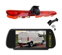 EnruigeOK Automovite Kit de moniteur de caméra de recul Full HD pour Peugeot Expert, Citroen Jumpy/Dispatch, Toyota Proace (à partir de 2016) Vauxhall Vivaro C 2019 à aujourd'hui (kit de support n°1)