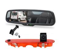 EnruigeOK Kit de caméra de recul pour Feux de Stop Grand Angle pour Renault Kangoo 2007-2021 Mercedes-Benz Citan 2012-2021 Caméra de recul pour Feux de Stop (Support pour Moniteur 4,3" n° 1)