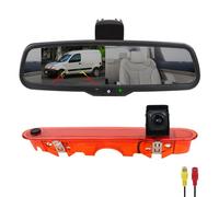 EnruigeOK Kit de caméra de recul pour Feux de Stop Grand Angle pour Renault Kangoo 2007-2021 Mercedes-Benz Citan 2012-2021 Caméra de recul pour Feux de Stop (Support pour Moniteur 4,3" n° 13)