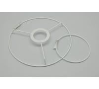 Ens. Armature Abat-Jour Conique Ø20 Ø10 Cm