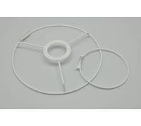 Ens. Armature Abat-Jour Conique Ø40 Ø30 Cm