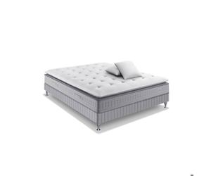 Ens EXTENSION 160x200 - SIMMONS - matelas H29 ressort ensachés, ferme, sommier,2 OREILLERS