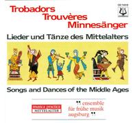 Ens.Fruehe Musik Augsbg. - Lieder U.Taenze Mittelalt [Import]