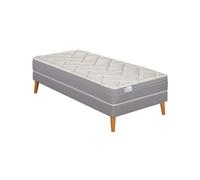 Ens L ADORABLE 90x200 matelas H23 ressort ensaches, tres ferme, sommier