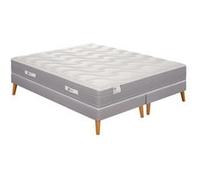 SIMMONS - Ensemble Duo Matelas Ressorts ensachés + Sommier 2x80x200 cm - RSW4