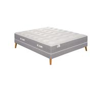 Simmons Ensemble matelas à ressorts ensachés SW4 + sommier SW – 160x200 cm