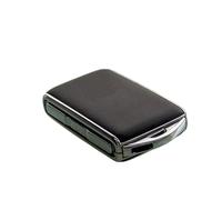 ENSAJRD Coque Clé De Voiture Étui en Cuir pour Clé Voiture Coque Protection Accessoires pour Volvo S60 V60 S90 V90 Xc40 C40 Xc60 Xc90 2019 - 2024(Zwart)