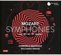 Ensamble Resonance – Symphonies Nos. 39, 40 & 41 Jupiter – Harmonia Mundi