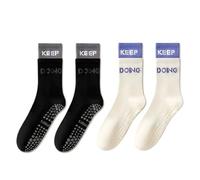 ENSDIEPLS Chaussettes de yoga en silicone for femmes