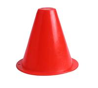 ENSDIEPLS Cônes d'entraînement Sportif, Cônes de Sport d'entraînement d'agilité Multicolores 8x8 cm 10-20 pcs(Red,10pcs)
