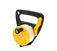 ENSDIEPLS Dévidoir à Doigt de plongée, Moulinet de plongée souterraine Portable, épave de plongée à la dérive, plongée en apnée, Multicolore(Yellow Reel-46m)