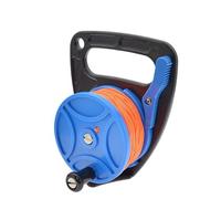 ENSDIEPLS Dévidoir à Doigt de plongée, Moulinet de plongée souterraine Portable, épave de plongée à la dérive, plongée en apnée, Multicolore(Blue Reel-83 M)