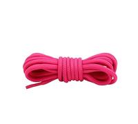 ENSDIEPLS Lacets de chaussures, Lacets Ronds Polyester Multicolore 70-150cm 2 Paires(Rose Red,150cm)