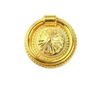 ENSDIEPLS Poignées anneaux pour tiroirs, Poignée de porte d'armoire de meuble en alliage de Zinc, bouton d'anneau de traction multicolore 2 pièces(078-b-2pcs)