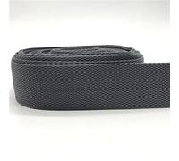 ENSDIEPLS Sangle en Coton, Ruban de Sangle en Nylon et polypropylène Robuste, 1,5 Pouce x 5 mètres, Multicolore(Gray)