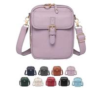 enseak 2025 New Crossbody Leather Bag,urvashi Crossbody Leather Bag,upgrade Vintage Anti-theft Handbags and Purses,Leather Cross Body Bags for Women,with Built In Wallet, With 10 Card Slots-H
