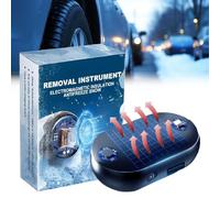 enseak Dispositif De Déneigement Électromagnétique Antigel pour Voiture,électromagnétiques pour Déneigement Et Déneigement,Chauffage Moléculaire Cinétique Portable,Chauffage Solaire Interieur