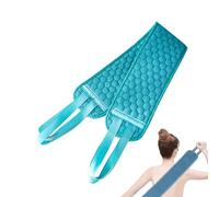 enseak Sangle Lave Dos,Back Scrubber Shower,Sangle Lave Dos Coton,Sangle Lave Dos Longue,Sangle Lave Dos en Éponge,pour Le Dos Angle Dorsale Exfoliante pour Salle De Bain,Adultes,Enfants