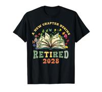 Enseignant à la Retraite en 2028 : Un Nouveau chapitre T-Shirt Graphique avec Valeur