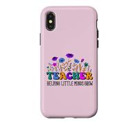 Enseignant aidant Les Petits Esprits à revenir à l'école Premier Jour Coque pour iPhone X/XS
