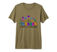 Enseignant aidant Les Petits Esprits à revenir à l'école Premier Jour T-Shirt Haut de Gamme