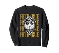 Enseignant Amusant de cinquième année de Cochon d'Inde pour la rentrée Scolaire Sweatshirt