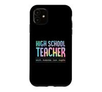 Enseignant au lycée Motivate Love Inspire Enseignement Coque pour iPhone 11