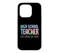Enseignant au lycée Motivate Love Inspire Enseignement Coque pour iPhone 15 Pro