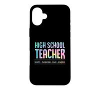Enseignant au lycée Motivate Love Inspire Enseignement Coque pour iPhone 16 Plus