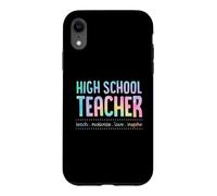 Enseignant au lycée Motivate Love Inspire Enseignement Coque pour iPhone XR
