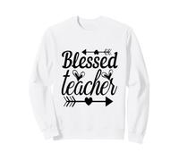 Enseignant béni Christian Jésus College Education Sweatshirt