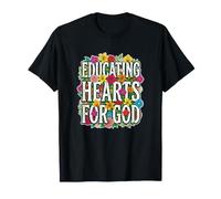 Enseignant chrétien éduquant pour Dieu l'école du Dimanche T-Shirt
