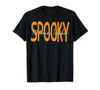 Enseignant de 7e année Effrayant Halloween école Amusante pour Femmes T-Shirt