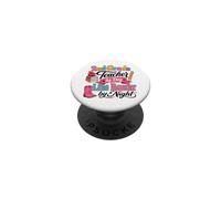 Enseignant de deuxième année Western Cowgirl Line Dancer PopSockets PopGrip Adhésif