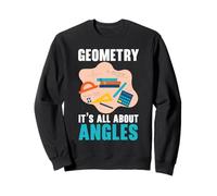 Enseignant de géométrie Mathématicien Sujet Mathématiques Mathématiques Mathématiques Sweatshirt