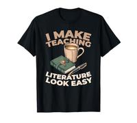 Enseignant De Littérature Poésie - Professeur De Littérature T-Shirt