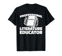 Enseignant De Littérature Romans - Professeur De Littérature T-Shirt