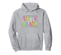 Enseignant de sixième année amusant et coloré Sweat à Capuche