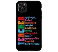 Enseignant dédié à l'amour et à la créativité motivée Coque pour iPhone 11 Pro Max