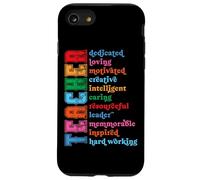 Enseignant dédié à l'amour et à la créativité motivée Coque pour iPhone SE (2020) / 7 / 8