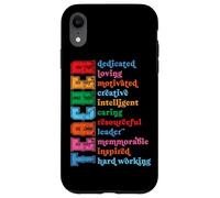 Enseignant dédié à l'amour et à la créativité motivée Coque pour iPhone XR