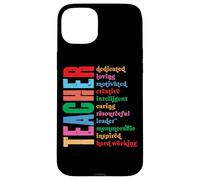 Enseignant Dédié Aimer Motivé Créatif Intelligent Coque pour iPhone 15 Plus